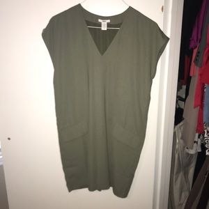 Olive green Bar III tunic